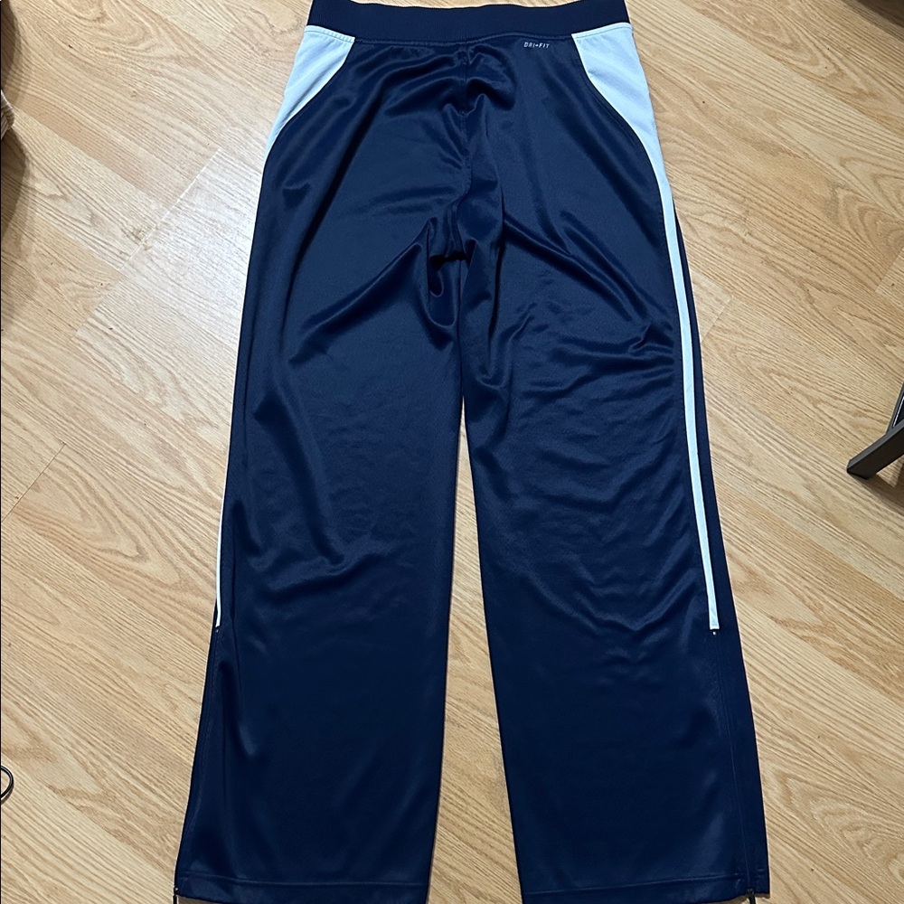🚨SALE Nike Basketball Pants Blue with White accents size M - Picture 5 of 7